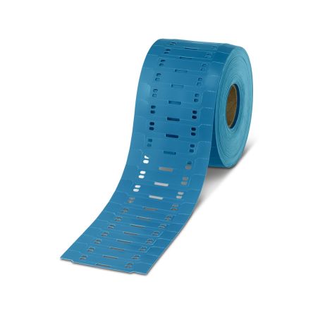 Phoenix Contact WMTB Cable Tie Cable Markers, Blue, 6mm Cable, for , for THERMOMARK, 1525866 [1525866]; 493-542
