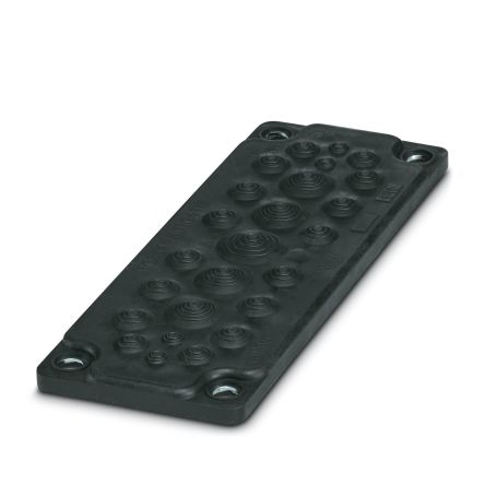 Phoenix Contact MC Series Sheet Steel Galvanised Cable Support for Use with Enclosure, 222 x 92 x 14mm [1422349]; 493-586