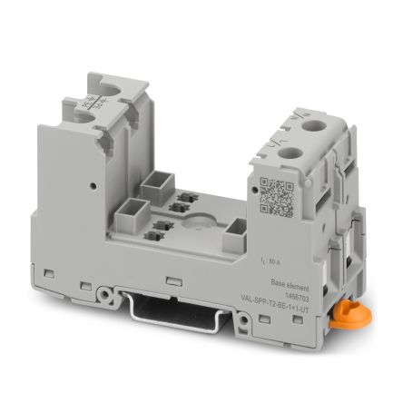 Phoenix Contact, VAL-SPP Surge Protection Device 440 V ac Maximum Voltage Rating 80kA Maximum Surge Current Base Element [1466703]; 494-734