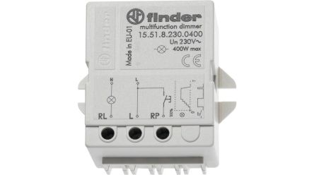 Finder Dimmer Switch, 230V, 400W [15.51.8.230.0404]; 494-838