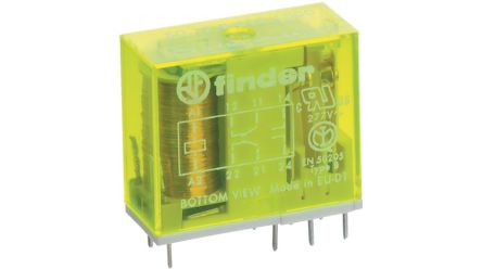 Finder 50 Series 50 Safety Relay 12V 2 Safety Contacts [50.12.9.012.4000]; 494-863