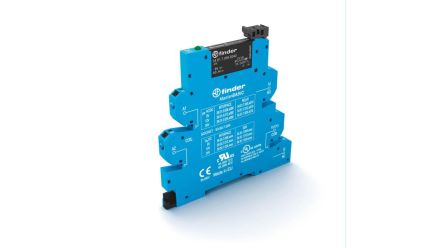 Finder 39 Series Solid State Relay, 80 A Load, DIN Rail Mount, 240 V ac/dc Load, 275 V ac/dc Control [39.00.7.024.8240]; 494-882