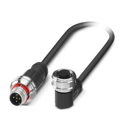 Phoenix Contact Straight Male 5 way M12 to Straight Male 5 way M12 Sensor Cable, 3m [1476907]; 496-042