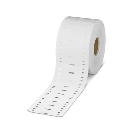 Phoenix Contact WMTB Cable Tie Cable Markers, White, 6mm Cable, for , for THERMOMARK, 1523622 [1523622]; 496-168