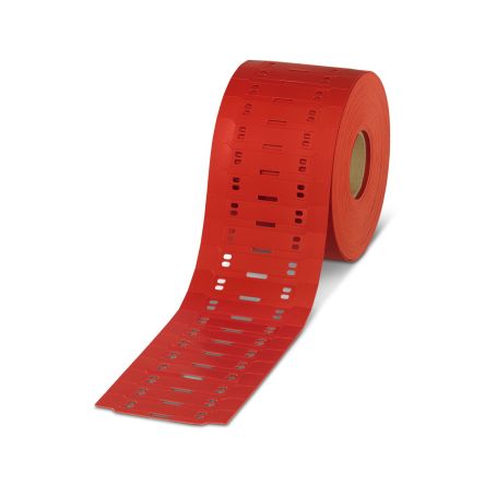 Phoenix Contact WMTB Cable Tie Cable Markers, Red, 6mm Cable, for , for THERMOMARK, 1525865 [1525865]; 496-172