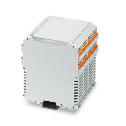 Phoenix Contact ME-MAX Series Stackable Housing Set for Use with DIN Rail, 12A [1457228]; 496-184
