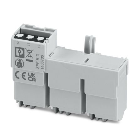 Phoenix Contact SPP-R-3 Series Monitoring Module for Use with 3 Position Surge Arresters and Base Elements from the [1466700]; 496-201