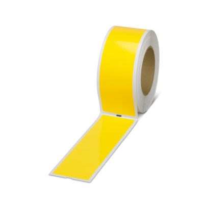 Phoenix Contact EML Yellow Label Roll, 60mm Width, 210mm Height, 1Per Roll Qty [1488728]; 496-841