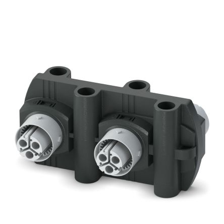 Phoenix Contact 2+PE-Way H Distributor Plug for Panel Mount [1499528]; 496-844