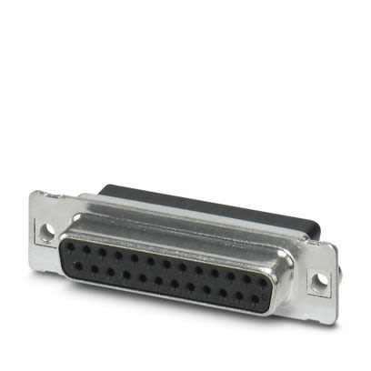 Phoenix Contact VS 25 Way Screw Mount D-sub Connector Contact Socket, with Screw [1689941]; 496-917
