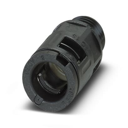 Phoenix Contact WP-G Series Black PA 6 Cable Gland, PG9 Thread, 10mm max., IP68, IP69K [3240875]; 496-918