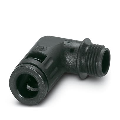 Phoenix Contact WP-GA Series Black PA 6 Cable Gland, PG7 Thread, 6.5mm max., IP68, IP69K [3240902]; 496-924