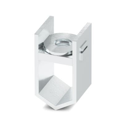 Phoenix Contact Metal Stainless Steel clamping part, 26 → 47mm Max. Bundle [5198260]; 496-944