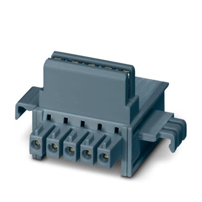 Phoenix Contact TBUS Series BUS Connector for Use with DIN Rail Terminal, 8A [2200413]; 496-957