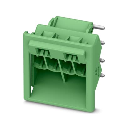 Phoenix Contact ICC25-H/4R5 Series Wave Soldering Mount PCB Header, 4 Contact(s), 5 mm Pitch, 1 Row(s) [1475131]; 496-970