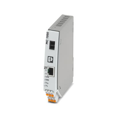 Phoenix Contact Fibre Optic LC Duplex Female Ethernet Media Converter, Single Mode, 100Mbit/s 40km [1330722]; 497-264
