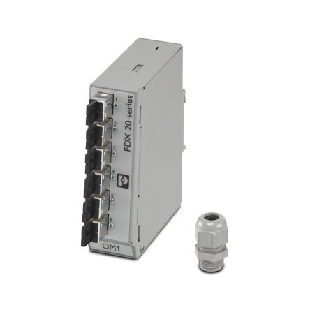Phoenix Contact FOC Series Splice Box for Use with DIN Rail Terminal [1335178]; 497-269