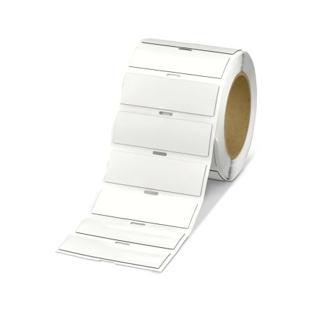 Phoenix Contact EMLP White Label Roll, 100mm Width, 30mm Height, 1Per Roll Qty [1096330]; 497-302