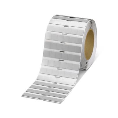 Phoenix Contact 802 Silver Label Roll, 15mm Width, 17.5mm Height, 3000Per Roll Qty [0802685]; 497-436