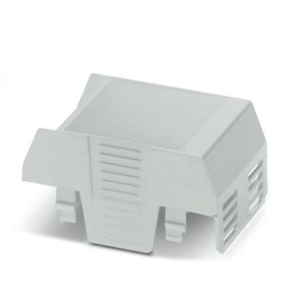 Phoenix Contact Upper Housing Part Enclosure Type 1074 Series , 74.65 x 45.1 x 36.95mm, ABS, Polycarbonate DIN Rail [1074967]; 497-497