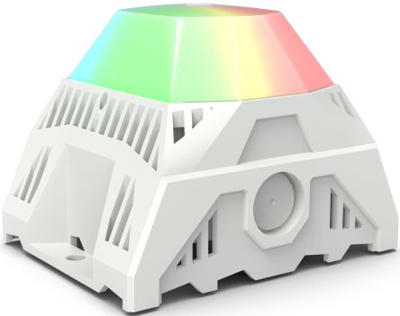 Pfannenberg 23383648055 Series Blue, Green, Red Sounder Beacon, 115 → 230 V ac, IP66, Side Mounted, 105dB at 1 [23383648055]; 497-611