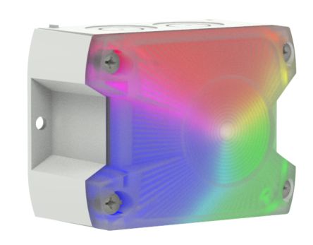 Pfannenberg 21513818055 Series Blue, Green, Red Blinking, Continuous Beacon, 12 → 48 V dc, Panel Mounted, LED [21513818055]; 497-648
