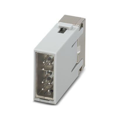 Phoenix Contact Contact Insert, 10A, Male, HC-M-08-MBIT Series, 8 Contacts [1353611]; 497-685