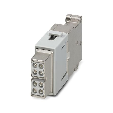 Phoenix Contact Heavy Duty Power Connector Module, 10A, Female, 1353 Series, 8 Contacts [1353617]; 497-686