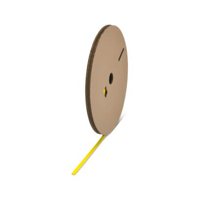 Phoenix Contact Heat Shrink Sleeving, Yellow 2.1 → 6.4mm Sleeve Dia. x 100m Length 3:1 Ratio, E-WMS Series [1221589]; 497-731