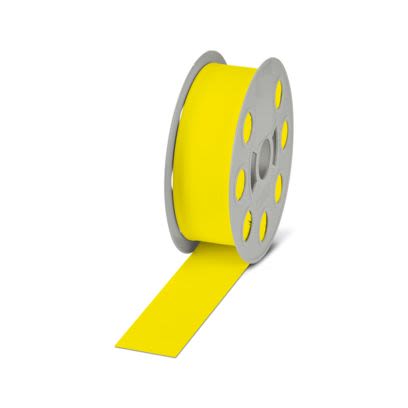 Phoenix Contact Halogen Free Heat Shrink Sleeving, Yellow 12.7 → 38.1mm Sleeve Dia. x 15000mm Length 3:1 Ratio, [0800309]; 497-769