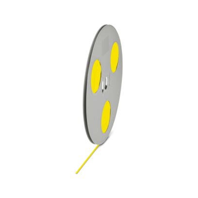 Phoenix Contact Halogen Free Heat Shrink Tubing, Yellow 1.5mm Sleeve Dia. x 120m Length, 800 Series [0800328]; 497-771