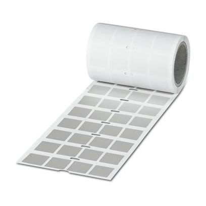 Phoenix Contact Silver Adhesive Label Sheet, Pack of 1EA [0800344]; 497-774