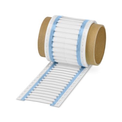 Phoenix Contact Halogen Free Heat Shrink Sleeving, White 0.8 → 2.4mm Sleeve Dia. x 30mm Length 3:1 Ratio, WMS [0800373]; 497-780