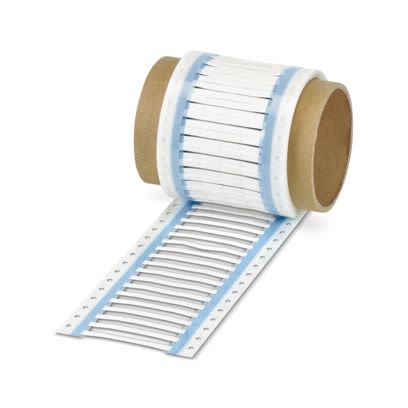 Phoenix Contact Halogen Free Heat Shrink Sleeving, White 0.8 → 2.4mm Sleeve Dia. x 15mm Length 3:1 Ratio, WMS [0800379]; 497-781