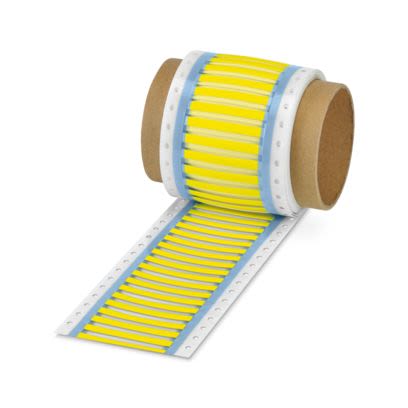 Phoenix Contact Halogen Free Heat Shrink Sleeving, Yellow 1 → 3.2mm Sleeve Dia. x 60mm Length 3:1 Ratio, WMS [0800399]; 497-784