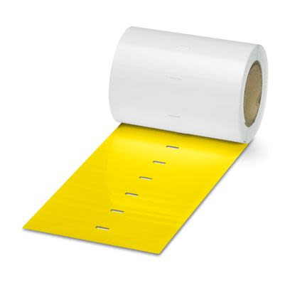 Phoenix Contact EMT Yellow Label, 103mm Width, 17mm Height, 500Per Pack Qty [0800436]; 497-793