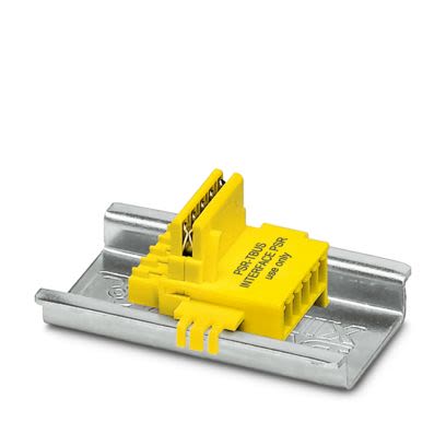 Phoenix Contact 1326 Series DIN Rail Bus Connectors for Use with Safety Switching Devices [1326060]; 497-809