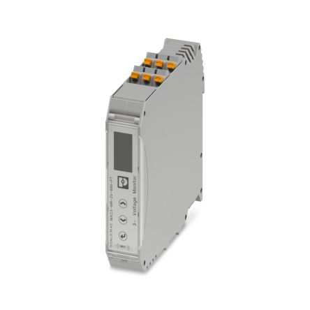 Phoenix Contact Voltage Monitoring Relay, 3 Phase, DPDT, DIN Rail [1336412]; 497-819