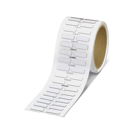 Phoenix Contact EMLP White Label Roll, 27mm Width, 8mm Height, 1Per Roll Qty [1096322]; 497-840