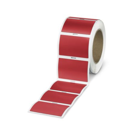 Phoenix Contact EMLP Red Label Roll, 85.6mm Width, 54mm Height, 250Per Roll Qty [1096328]; 497-841