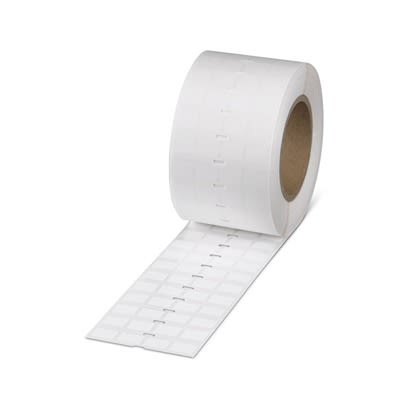 Phoenix Contact EMLC White Label Roll, 19mm Width, 12.7mm Height, 10000Per Roll Qty [1645742]; 497-953