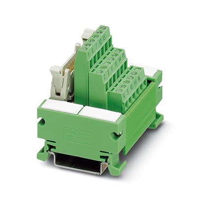 Phoenix Contact VARIOFACE Series 16-Contact Male Interface Module, Flat Ribbon Cable Connector, Flat, 1A [2962641]; 497-977