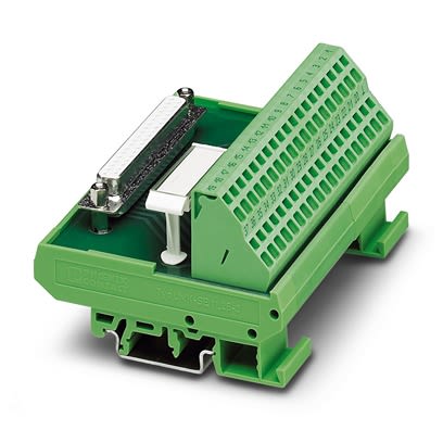 Phoenix Contact VARIOFACE Series 37-Contact Female Interface Module, D-sub Connector, DIN Rail Mount, 81.4A [2304063]; 497-991