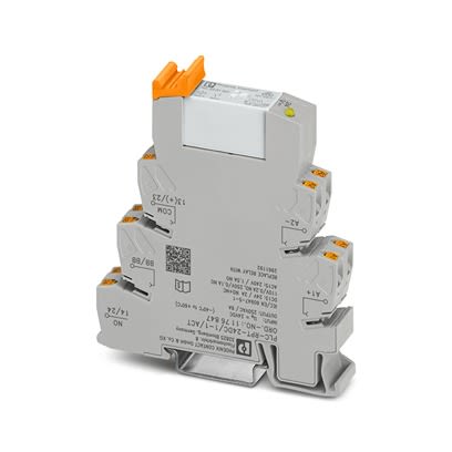 Phoenix Contact 1176847 Series Relay, Voltage Input, 250V ac/dc Supply [1176847]; 498-009
