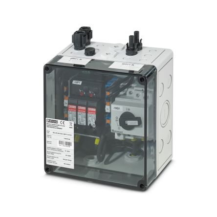 Phoenix Contact Surge Protector, 32A, 1000V dc, Screw Mount Mount [1140107]; 498-156