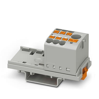 Phoenix Contact Distribution Block, 6 Way, 2.5mm², 22.5A, 440 V, Grey [1221458]; 499-230
