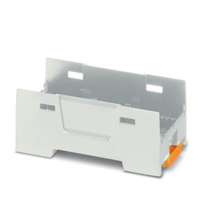 Phoenix Contact Mounting Base Housing Enclosure Type 1074 Series , 75 x 30.3 x 35.1mm, ABS, Polycarbonate DIN Rail [1074877]; 499-262
