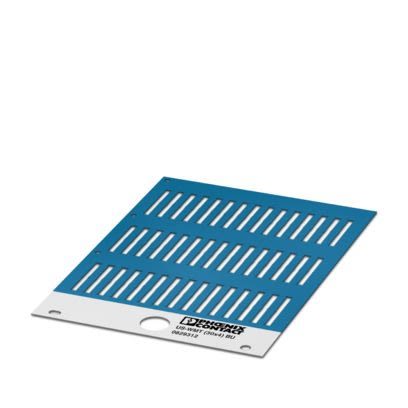 Phoenix Contact US-WMT Cable Binder Cable Marker, Blue, Pre-printed "Unlabeled", 1.5 → 14mm Cable, for Conductor [0829312]; 499-364