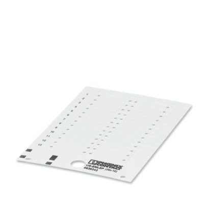 Phoenix Contact, US-EMLSP Terminal Marker for use with Terminal Blocks [0830343]; 499-371