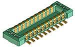 Molex 503776 Series Vertical Board PCB Header, 24 Contact(s), 0.4 mm Pitch, 2 Row(s), Unshrouded [503776-2410]; 505-804